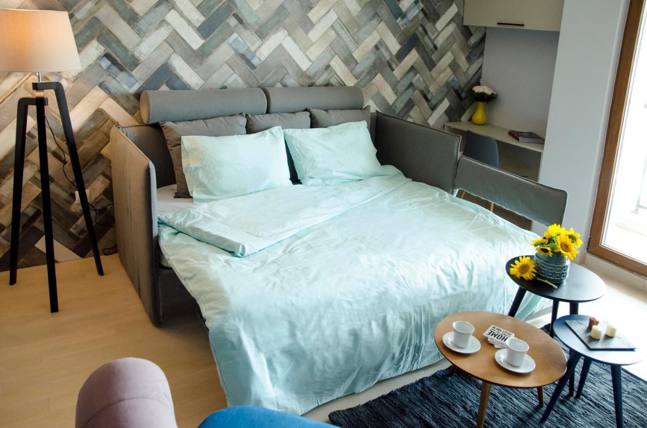Stylish Studio, Skopje Centre - Private Parking - Panoramic Views Екстер'єр фото